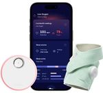 Owlet Dream Sock Smart Wearable Baby Monitor | Tracks Oxygen & Pulse Rate | Live Health Alerts, Sleep Insights & App Integration - Mint - Retail: $239