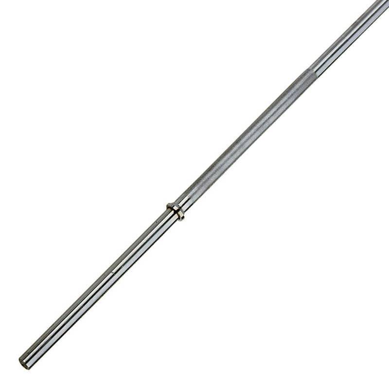 lot 15101 image: Olympic Barbell 1-inch, 65 Standard Weight Lifting Bar - Retail $70