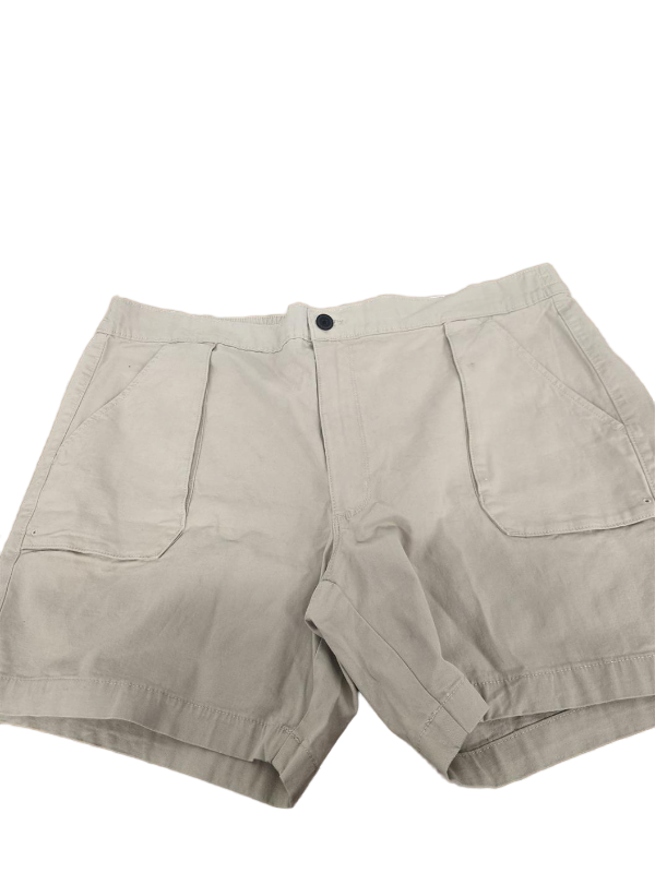 lot 38431 image: St Johns Bay Mens Khaki Cotton Shorts -Size 44