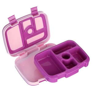 lot 37231 image: Bentgo Kids Lunch Box - Purple  Leak-Proof Bento Lunch Box for Kids  Durable  BPA-Free Dishwasher Safe  Perfect for School Lunches