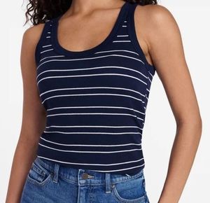 lot 41136 image: Time and Tru Womens Ribbed Tank Top, -Size M (8-10)