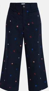 lot 41139 image: Free Assembly Womens Cropped Pants with Patch Pockets, 26 Inseam, Size Medium (8-10)