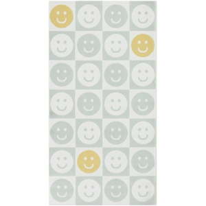 lot 41157 image: Mainstays New Youth Happy Face Area Rug  2ft  7in x 4ft 11in