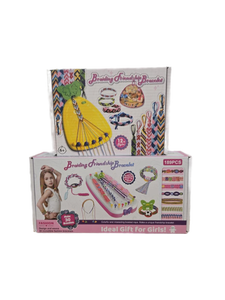 lot 41173 image: Braiding Friendship Bracelet Making Kits- Set of 2