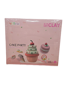 lot 41176 image: ARTPAR Air Dry Clay Cake Party Theme Craft Kit