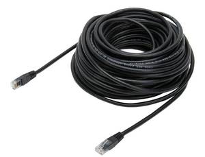 lot 41203 image: onn 75 CAT6 Networking Cable, Black