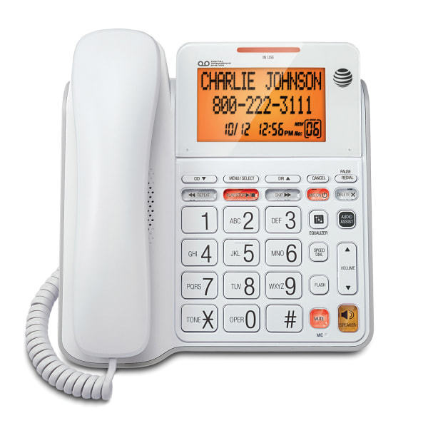 lot 35949 image: AT&T CL4940 Standard Phone - White