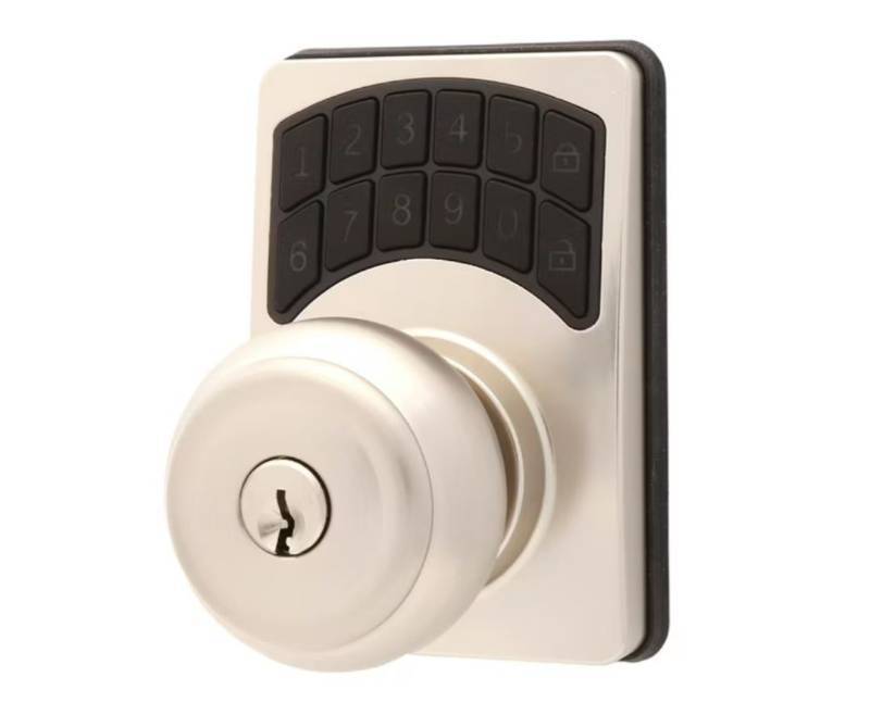 lot 37127 image: Hyper Tough Digital Ball Knob- Satin Nickel