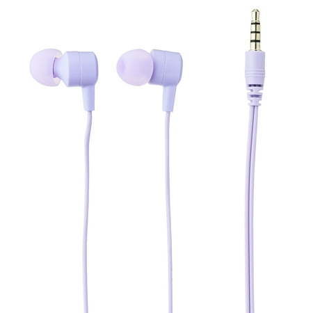 lot 38497 image: onn Earphones with Microphone  Lilac