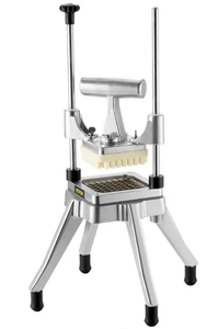 lot 36302 image: Commercial Vegetable Fruit Chopper 14 in. Blade, Heavy Duty Professional Food French Fry Cutter Onion Slicer - Retail $56