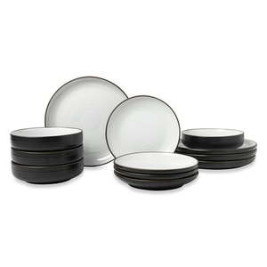 lot 36331 image: Wildstead 12-Piece Ceramic Dinnerware Set Brooks Collection