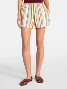 lot 41225 image: No Boundaries Cotton Pull-On Shorts with Side Bows, Womens Size  L