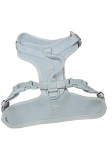 lot 41238 image: Gray Adjustable Dog Harness with Chest Straps Size Large