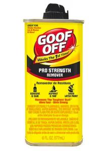 lot 41242 image: Pro Strength Adhesive Remover 6 oz  Removes Stickers, Paint, Grease, Tar, Gum, Marker & More  Heavy-Duty Cleaner for Home, Auto, Garage & DIY Projects 2 Count