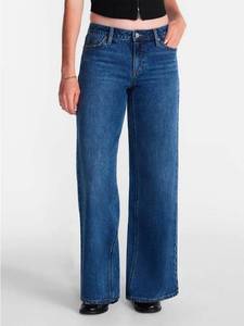 lot 41254 image: No Boundaries Mid Rise Baggy Jeans, Womens Size 20 Long