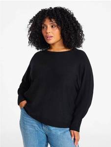 lot 41255 image: Terra & Sky Womens Plus Size Fine Gauge Dolman Sweater Size 0X (14W)