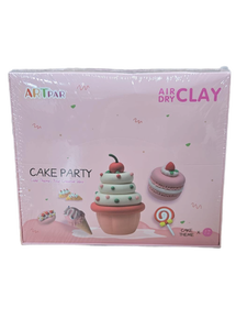 lot 41260 image: ArtPar Air Dry Clay Cake Party Craft Kit