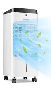 lot 40232 image: Costway Portable Air Cooler with Fan - Retail $75