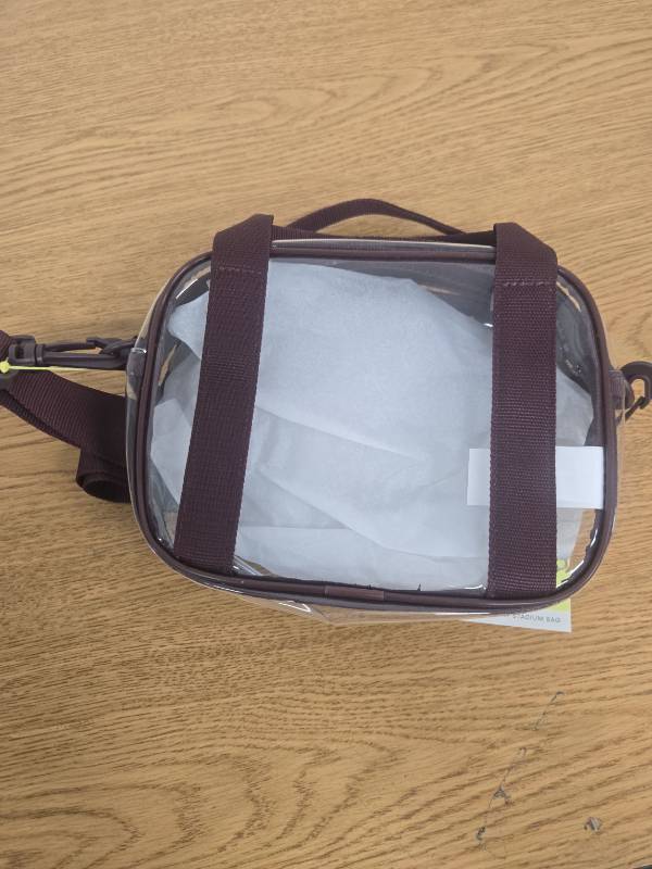 lot 38647 image: Clear Waist Bag - All In Motion Red Detail