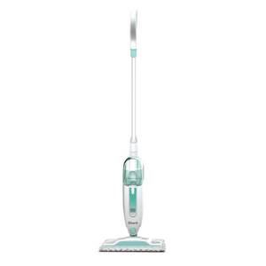 lot 37275 image: Shark Corded Steam Mop for Hard Floor Surfaces, Tile, Stone, Laminate in Blue with XL Removable Water Tank (Model S1000) - Retail $89
