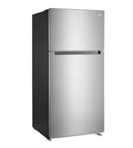 Vissani 18 cu. ft. Top Freezer Refrigerator in Fingerprint Resistant Stainless Steel  - Retail: $499