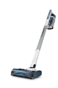 lot 40246 image: PowerPro Bagless Cordless HEPA Filter Portable Stick Vacuum Cleaner for Multisurfaces, up to 50 min Runtime in Black (MISSING BATTERY)- Retail $229