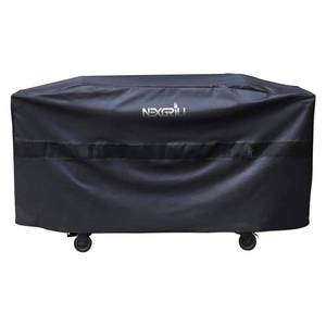 lot 40256 image: Nexgrill 64 Inch Griddle Cover  Heavy Duty Water Resistant Flat Top Grill Cover with Adjustable Strap and Air Vent  All-Season Outdoor Barbecue Griddle Protection - 700-0786