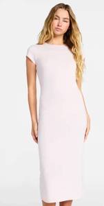 lot 41276 image: No Boundaries Womens Short Sleeve Midi Dress -Size Large