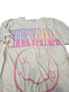 lot 41292 image: Nirvana Band Concert Tour T-Shirt 1993, Size XXL