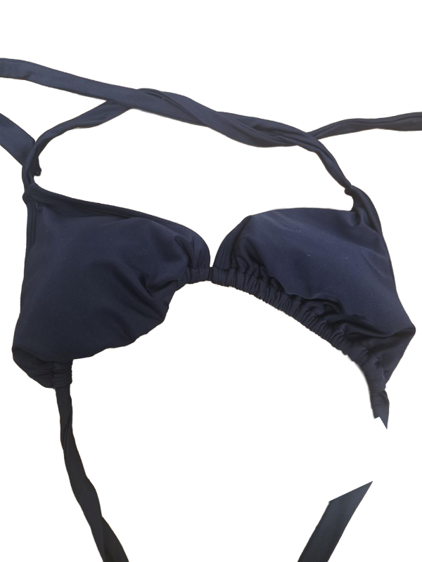 lot 38729 image: No Boundaries Black Bikini Top -Size XL