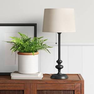 lot 41309 image: Large Stick Lamp Base Black - Threshold ETL Listed, Metal, No Assembly Required