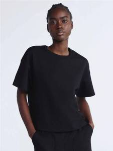 lot 41324 image: Scoop Womens and Womens Plus Scubaknit Tee with Short Sleeves, Size XS