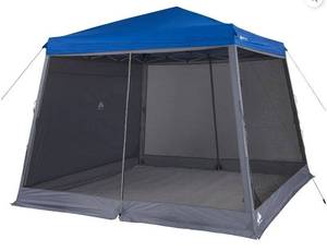 lot 40306 image: Ozark Trail Slant-Leg Canopy Accessory Pack, Gray (10 x 10 Slant-Leg Canopy Sold Separately)