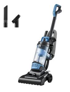 lot 41353 image: Mainstays Lightweight Bagless Upright Vacuum Cleaner with Brush and Crevice Tool