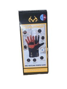 lot 41366 image: Realtree Heated Multipurpose Gloves with Bluetooth Technology Size LargeXL