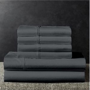 lot 42068 image: Members Mark 700-Thread-Count Hotel Premier Collection Egyptian Cotton Stripe Sheet Set
