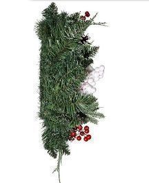 lot 6899 image: Holiday Living 24-in Wreathe  - Retail $60
