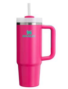 lot 37344 image: Stanley Quencher Flowstate 30oz Passion Pink Stainless Steel Tumbler