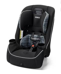 lot 37354 image: Cosco Kids Easy Elite Slim All-in-One Convertible Car Seat, Black India Ink, Infant & Toddler, Unisex - Retail $139