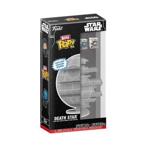lot 40321 image: Funko Bitty POP Display Death Star with Darth Vader and Emperor Palpatine Vinyl Figures