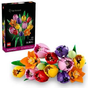 lot 40336 image: LEGO Botanicals Tulip Bouquet Flower Decor 11501