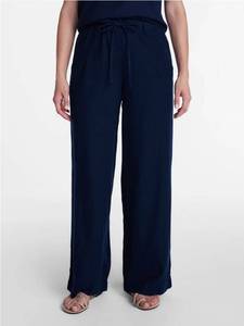 lot 41409 image: Time and Tru Womens Wide Leg Linen Blend Pants, Size XXXL