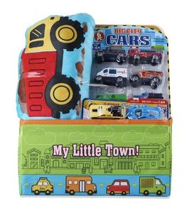 lot 41419 image: My Little Town Toy Car Set with Pillow