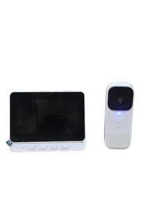 lot 41421 image: Smart Video Doorbell with Monitor Display Set (Screen Doesnt Work)