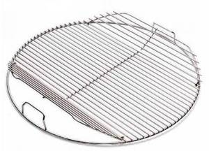 lot 41424 image: Weber 7436 Hinged Cooking Grate For 21-Inch Charcoal Grills