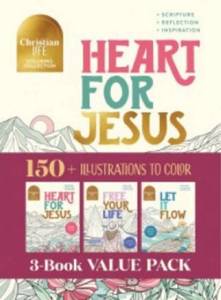 lot 41448 image: Heart for Jesus Christian Life Coloring Book Set