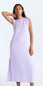 lot 41456 image: Scoop Womens and Womens Plus Scubaknit Sleeveless Maxi Dress, Size XS
