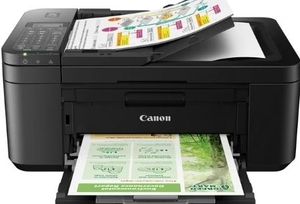 lot 42079 image: Canon PIXMA TR4725 Wireless All-in-One Printer (Black) - Retail $99