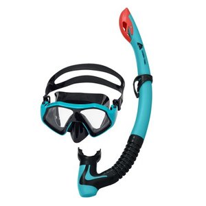 lot 42111 image: Ozark Trail Jr. Dominator Pro Youth 7 Snorkel Mask Teal