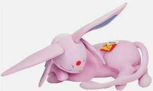 lot 42113 image: Pokemon Espeon 18-Inch Plush Sleeping - Retail $80